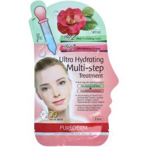 Набор масок для лица Purederm Ultra Hydrating Multi-step Treatment