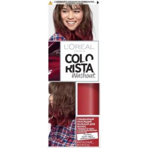 Оттеночный бальзам L'Oreal Paris Colorista красные волосы