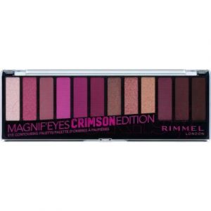 Палетка теней для век Rimmel Magnif'eyes Crimson Contouring Eye Palette тон 007