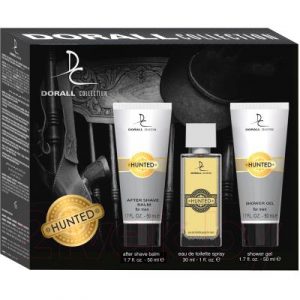 Парфюмерный набор Dorall Collection Hunted Туалетная вода+гель для душа+бальзам после бритья