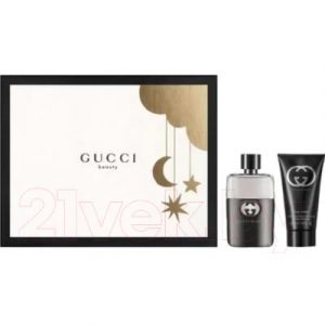Парфюмерный набор Gucci Guilty Туалетная вода 50мл+Гель для душа 50мл