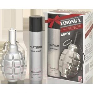 Парфюмерный набор Positive Limonka Boom туалетная вода мужская 100мл+дезодорант 75мл