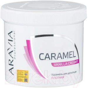 Паста для шугаринга Aravia Professional ванильно-сливочная плотной консистенции