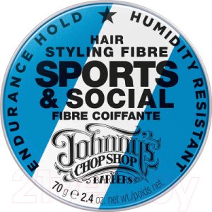 Паста для укладки волос Johnny's Chop Shop Sports & Social Hair Styling Fibre