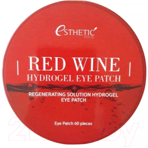 Патчи под глаза Esthetic House Red Wine Hydrogel Eyepatch