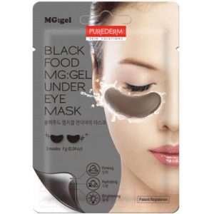 Патчи под глаза Purederm Black Food Mg Gel Under Eye Mask