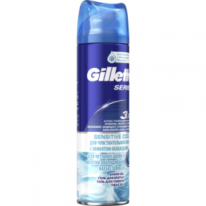 Пена для бритья Gillette TGS Sensitive Skin для чувствительной кожи с эффектом охлаждения