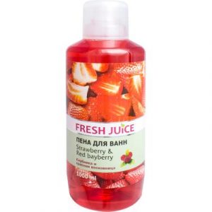 Пена для ванны Fresh Juice Клубника и красная восковница