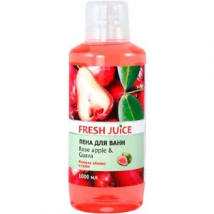 Пена для ванны Fresh Juice Розовое яблоко и гуава