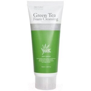 Пенка для умывания 3W Clinic Green Tea Foam Cleansing