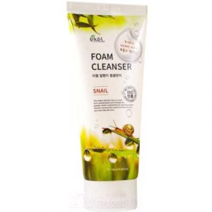 Пенка для умывания Ekel Snail Foam Cleanser с муцином улитки