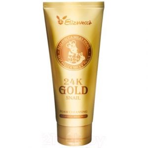 Пенка для умывания Elizavecca 24k Gold Snail Cleansing Foam