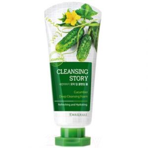 Пенка для умывания Welcos Cleansing Story Cucumber