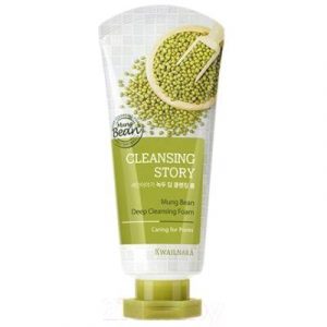 Пенка для умывания Welcos Cleansing Story Mung Beans