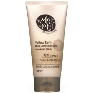 Пенка для умывания Welcos Cleansing Story Yellow Clay