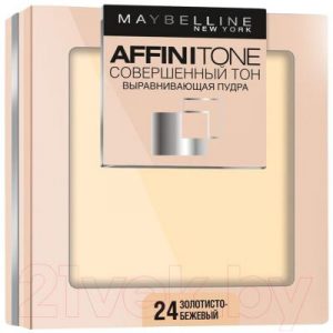 Пудра компактная Maybelline New York Affinitone Совершенный тон 24