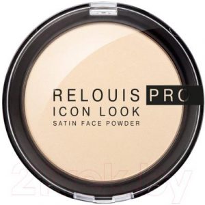 Пудра компактная Relouis Pro Icon Look Satin Face Powder тон 00