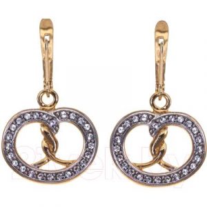 Серьги Jenavi Баранки / z061q