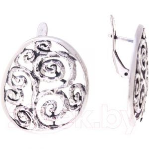 Серьги Jenavi Узорио / k4323190