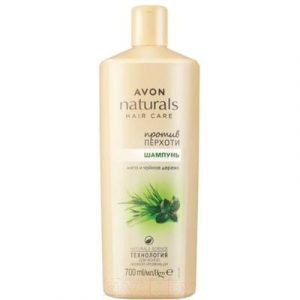 Шампунь для волос Avon Naturals Мята и чайное дерево