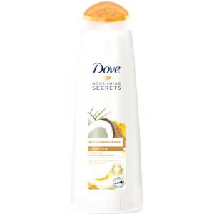 Шампунь для волос Dove Nourishing Secrets восстановление с куркумой и кокосовым маслом