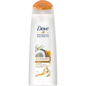 Шампунь для волос Dove Nourishing Secrets восстановление с куркумой и кокосовым маслом