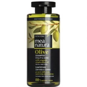 Шампунь для волос Farcom Mea Natura Olive с оливковым маслом для всех типов волос