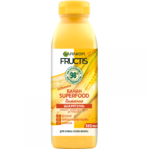 Шампунь для волос Garnier Fructis банан Superfood питание