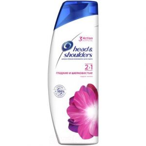 Шампунь для волос Head & Shoulders Гладкие и шелковистые 2 в 1