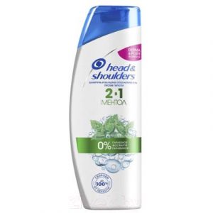 Шампунь для волос Head & Shoulders Ментол против перхоти 2 в 1