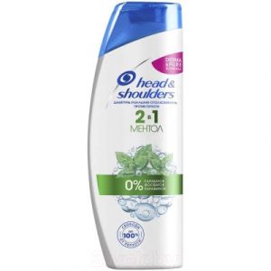 Шампунь для волос Head & Shoulders Ментол против перхоти 2 в 1