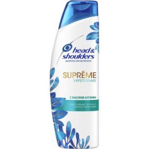 Шампунь для волос Head & Shoulders Supreme против перхоти укрепление масло арганы