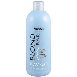 Шампунь для волос Kapous Blond Bar с антижелтым эффектом