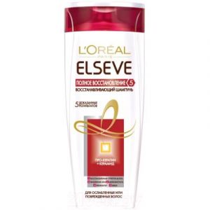 Шампунь для волос L'Oreal Paris Elseve полное восстановление 5 экстракт календулы+керамид