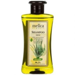 Шампунь для волос Melica Organic Для блеска с протеинами пшеницы и экстрактом алоэ