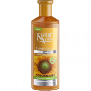 Шампунь для волос Natur Vital Coloursafe Shampoo Blonde для сохранения цвета