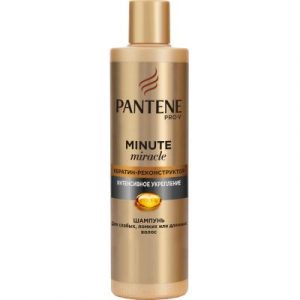 Шампунь для волос PANTENE Minute Miracle интенсивное укрепление