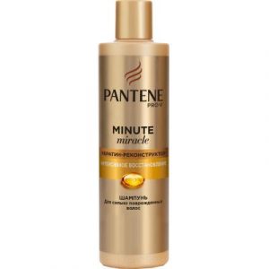 Шампунь для волос PANTENE Minute Miracle интенсивное восстановление