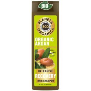 Шампунь для волос Planeta Organica Eco Organic Argan+Brazilian Keratin