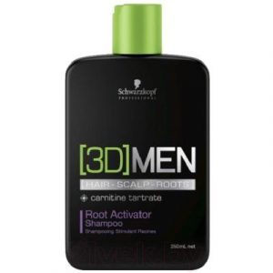 Шампунь для волос Schwarzkopf Professional 3D Men. Root Activator Shampoo