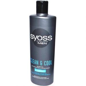 Шампунь для волос Syoss Men Clean & Cool для нормальных и жирных волос