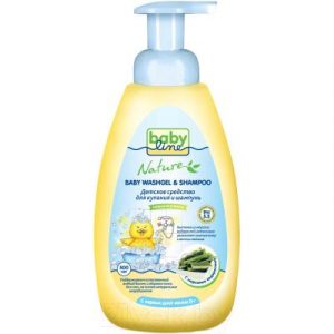 Шампунь-гель детский Babyline Nature с морскими водорослями DN66