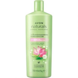 Шампунь-кондиционер для волос Avon Naturals С ароматом цветка лотоса и базилика 2в1
