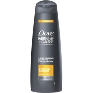 Шампунь-кондиционер для волос Dove Men+Care 2 в 1 густые и крепкие