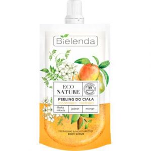 Скраб для тела Bielenda Eco Nature какаду слива+жасмин+масло манго увлажняющий