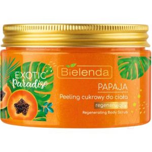 Скраб для тела Bielenda Exotic Paradise сахарный восстанавливающий папайя