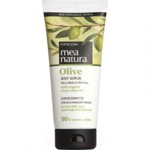Скраб для тела Farcom Mea Natura Olive с оливковым маслом