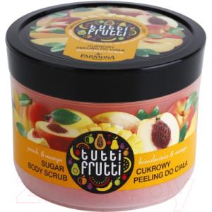 Скраб для тела Farmona Tutti Frutti Персик и Манго сахарный