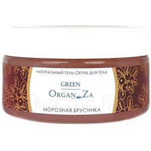 Скраб для тела Green OrganZa Морозная брусника