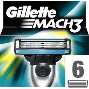 Сменные кассеты Gillette Mach 3